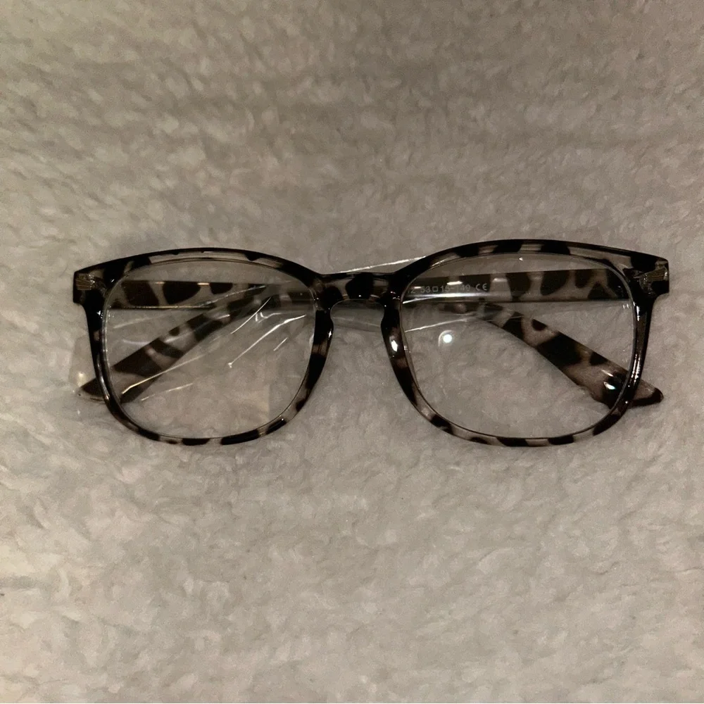 Tortoise Square Blue Light Glasses NEW